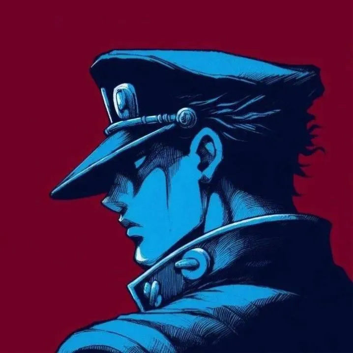 Jojo PFP #15 (jotaro, red)