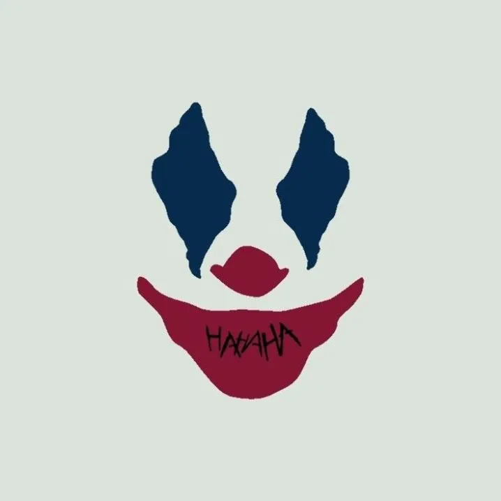 Joker PFP #17 (funny, minimalist)