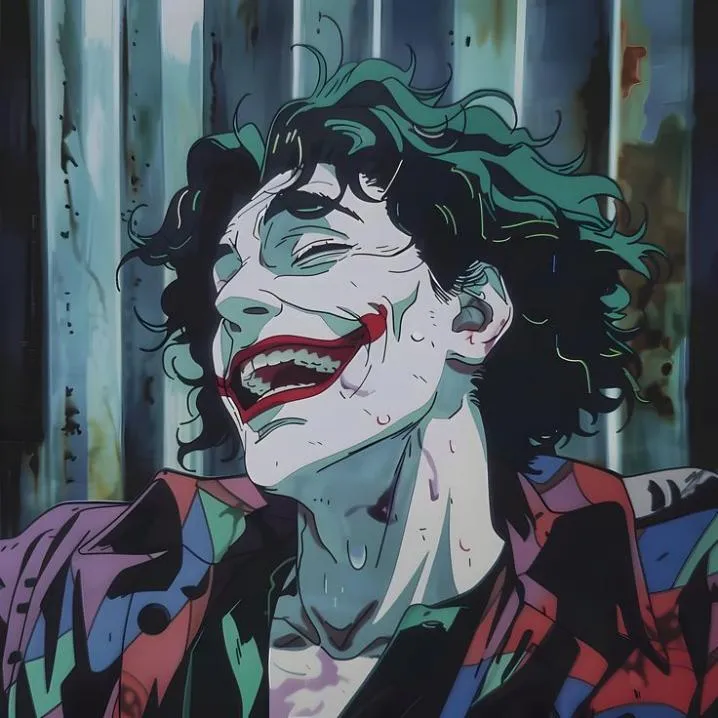 Joker PFP #2 (anime, green)
