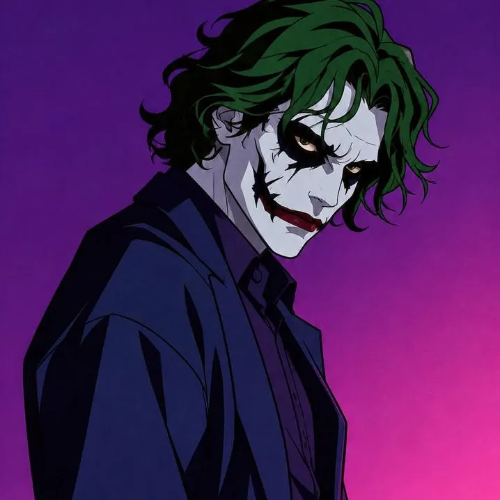 Joker PFP #8 (anime, dark, purple)