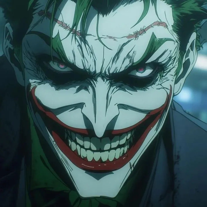 Joker PFP #9 (anime, dark, green)