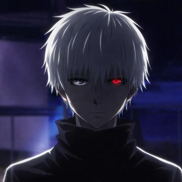 Kaneki PFP #10 (dark, kakugan)
