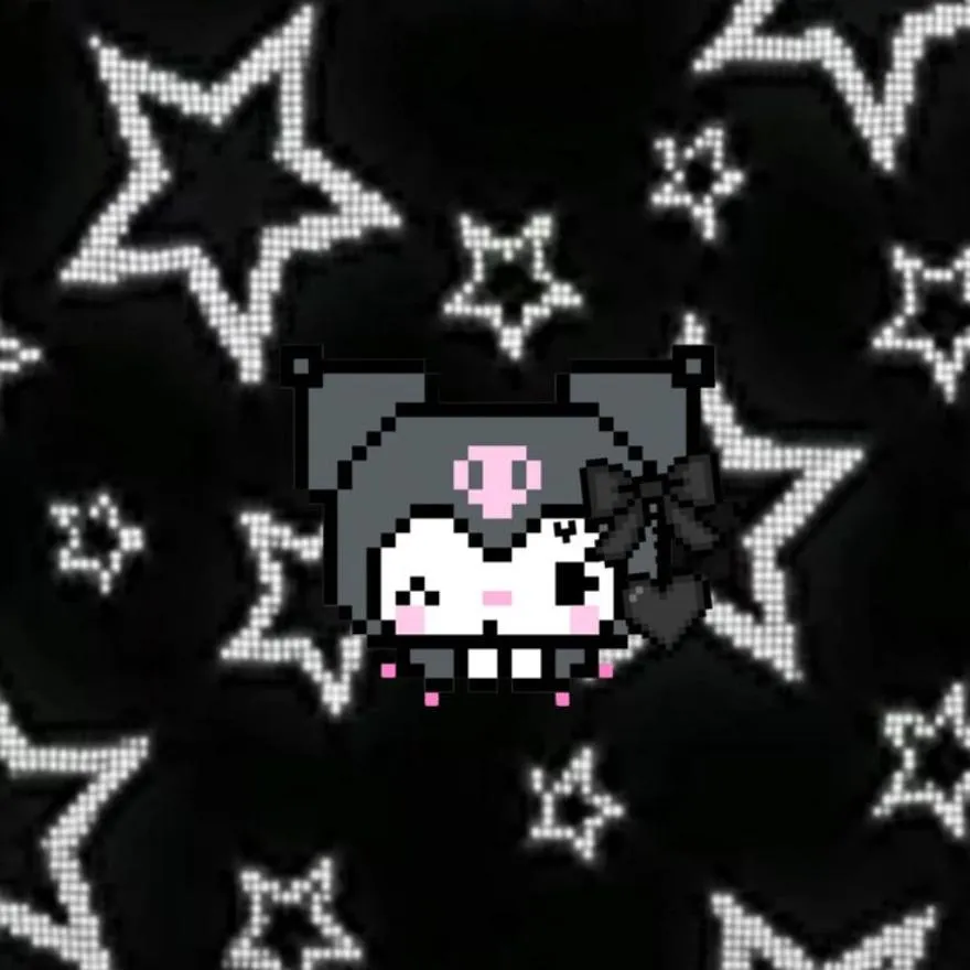 Kuromi PFP #14 (aesthetic, dark)