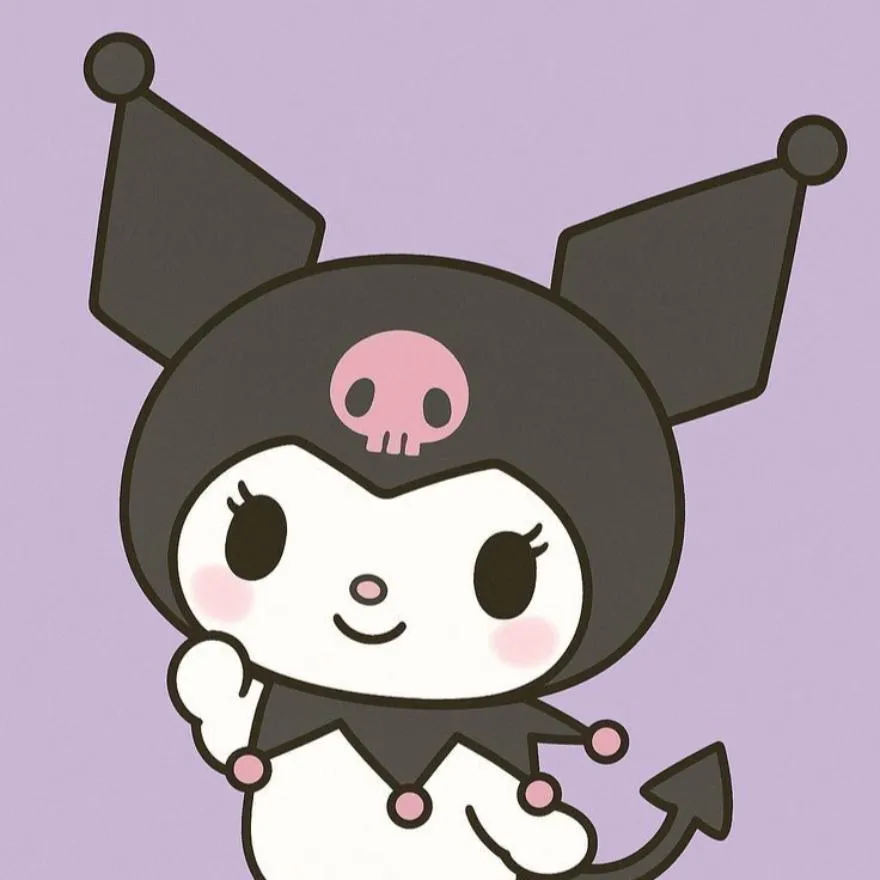 Kuromi PFP #9 (cute, purple)