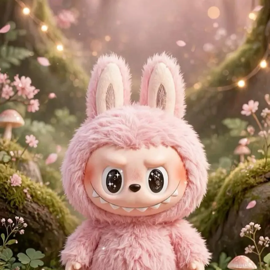 Labubu PFP #9 (aesthetic, cute, pink)