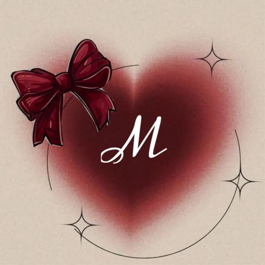 Letter PFP #36 (bow, m, red)