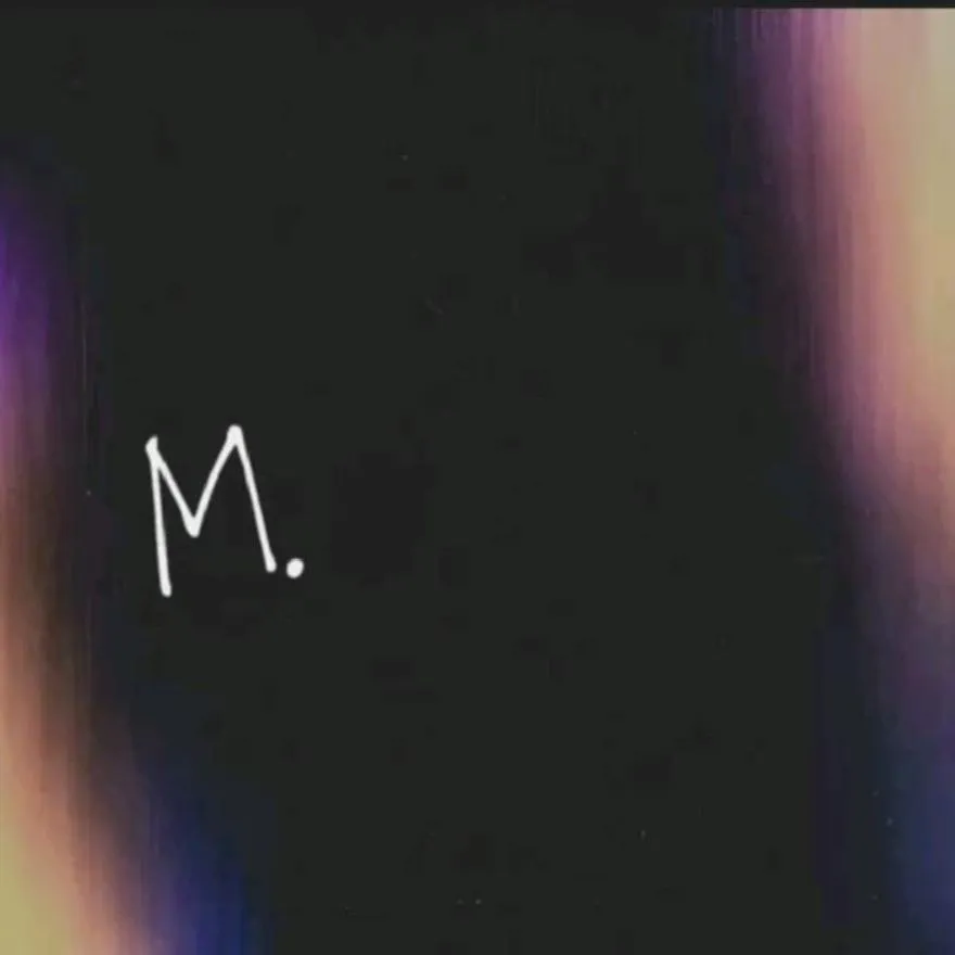 Letter PFP #38 (aesthetic, black, m)