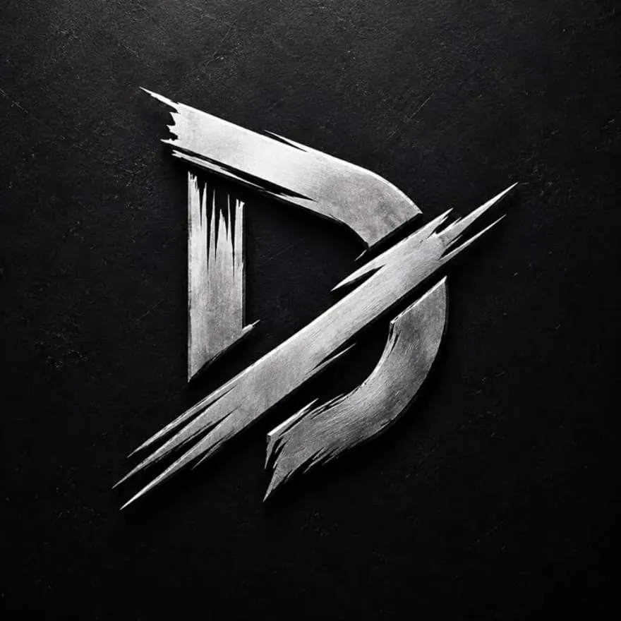 Letter PFP #51 (black, d)