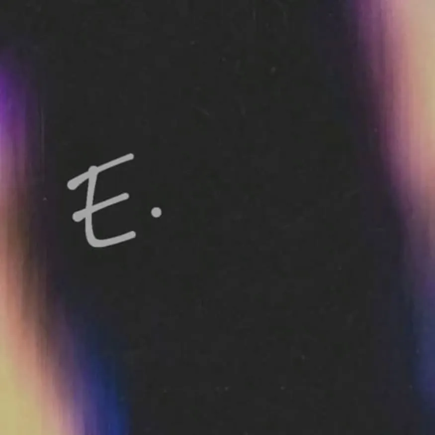 Letter PFP #69 (aesthetic, black, e)