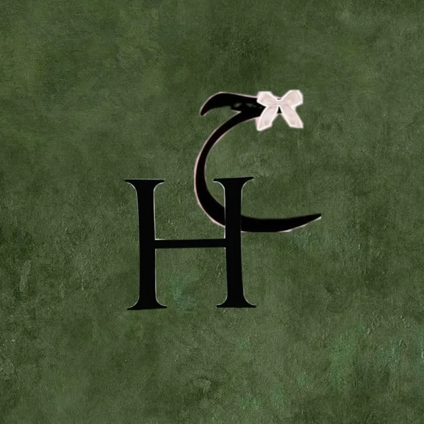 Letter PFP #75 (aesthetic, bow, green, h)
