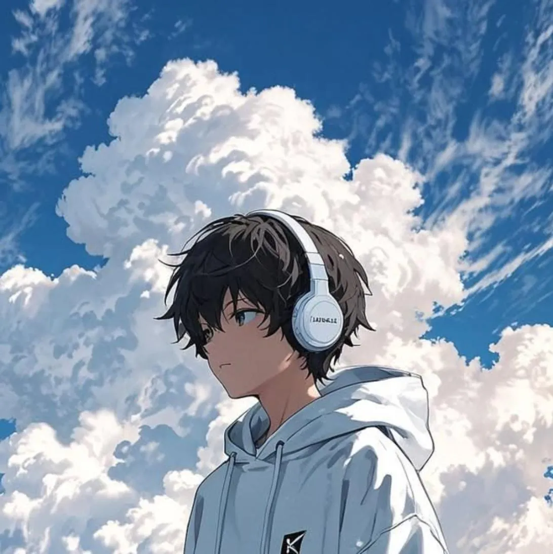 Music PFP #7 (anime, headphones)