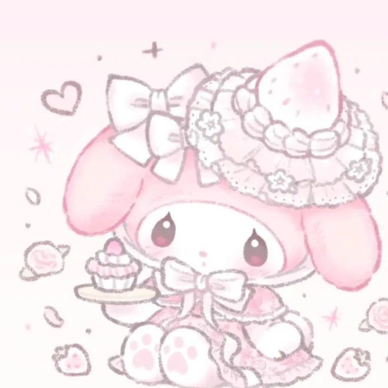 My Melody PFP #13 (aesthetic, cute, pink)