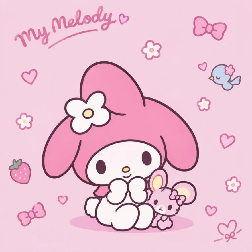 My Melody PFP #15 (cute, pink)