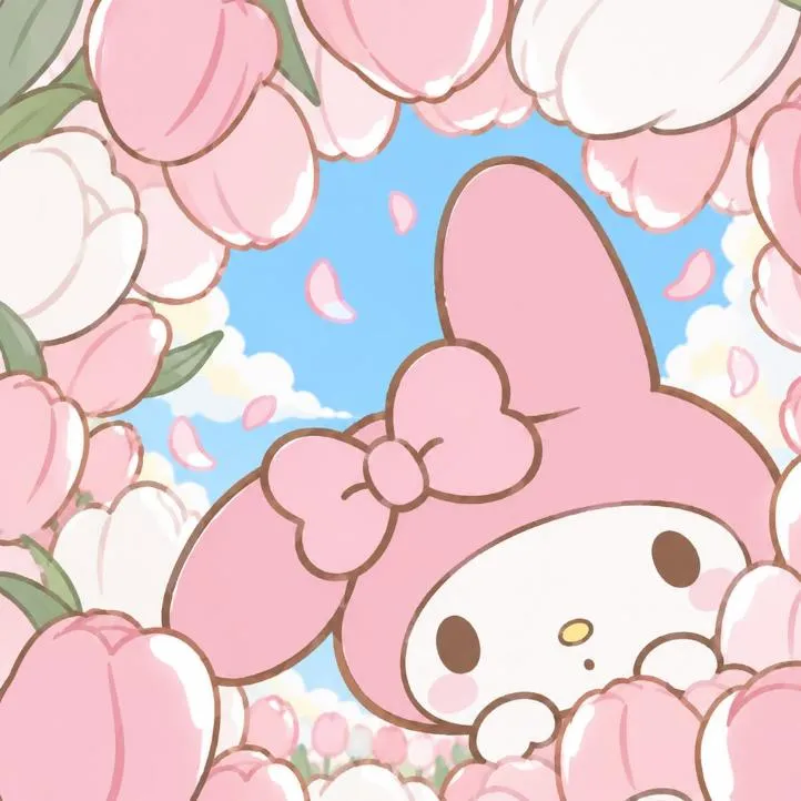 My Melody PFP #2 (aesthetic, pink)