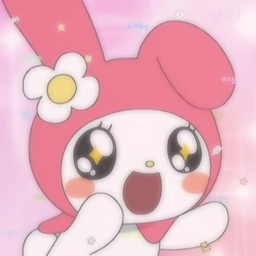 My Melody PFP #5 (cute, pink)