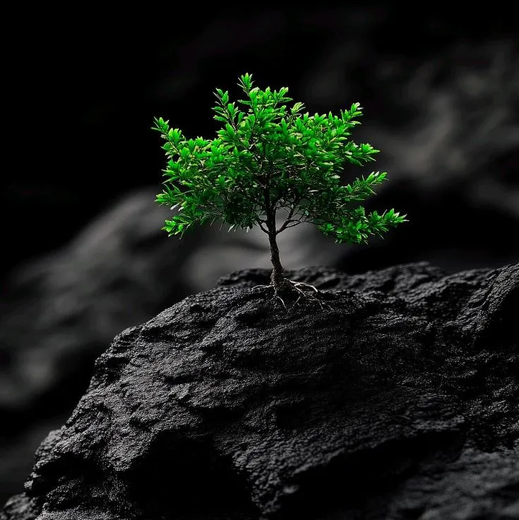 Nature PFP #6 (green, tree)