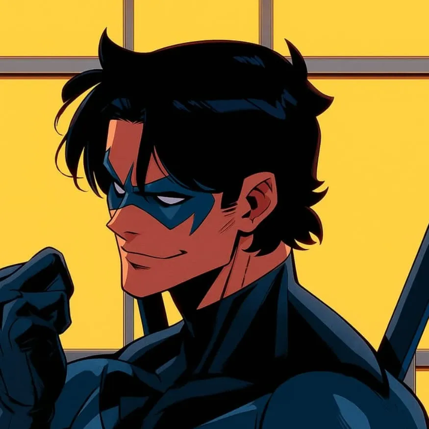 Nightwing PFP #10 (comic, yellow)
