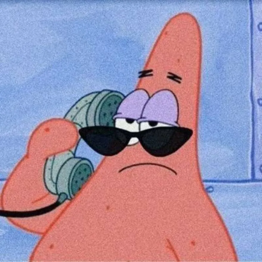 Nonchalant PFP #4 (cartoon, funny, sunglasses)