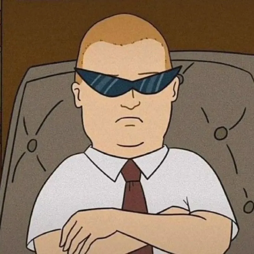 Nonchalant PFP #5 (cartoon, funny, sunglasses)