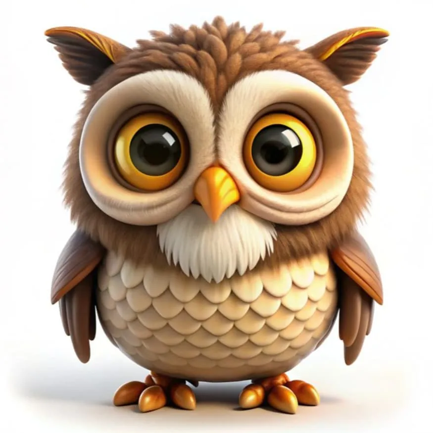 Owl PFP #10 (cartoon, cute)