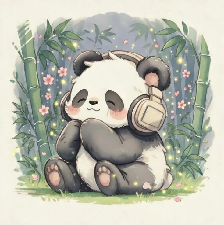 Panda PFP #14 (cartoon, cute)