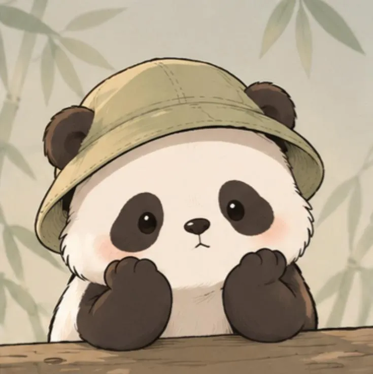 Panda PFP #3 (cartoon, cute)