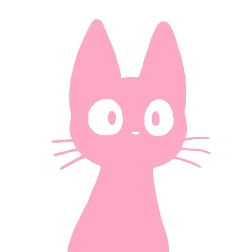 Pink PFP #12 (cat, cute)