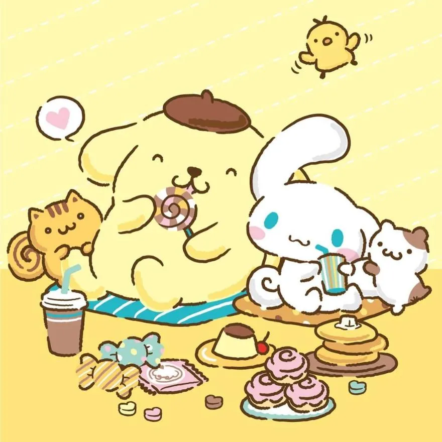 Sanrio PFP #11 (cinnamoroll, pompompurin)