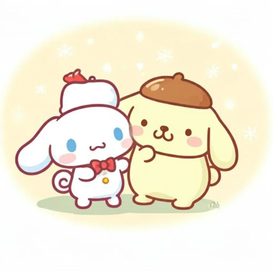 Sanrio PFP #15 (cinnamoroll, pompompurin)