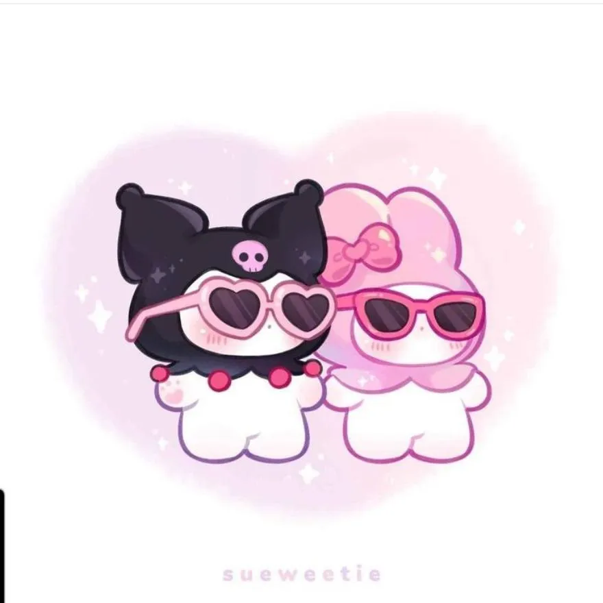 Sanrio PFP #2 (kuromi, my melody)