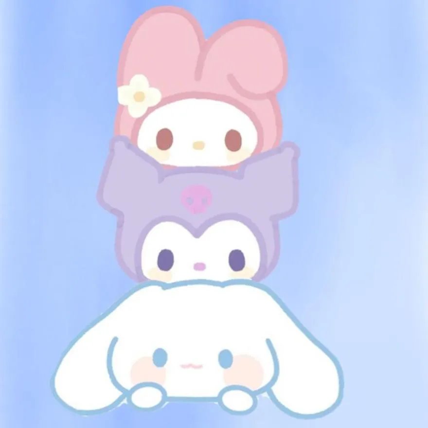 Sanrio PFP #20 (cinnamoroll, kuromi, my melody)