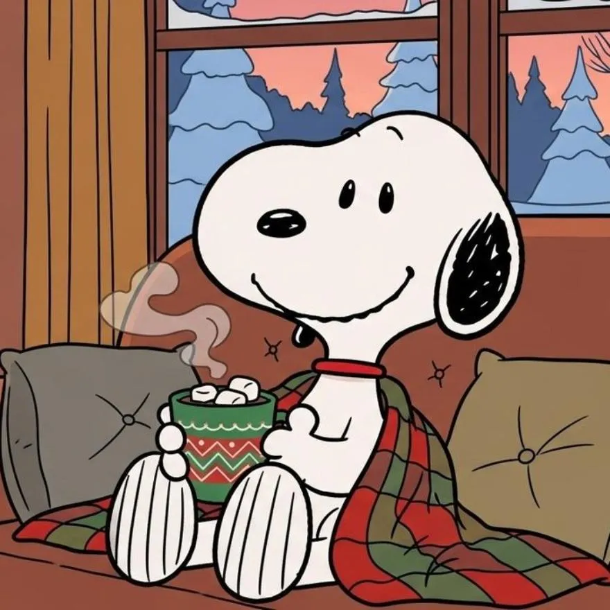 Snoopy PFP #16 (christmas)