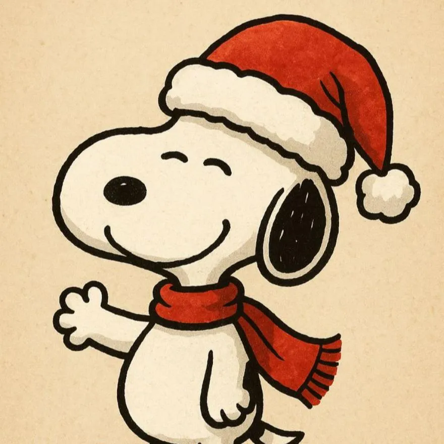 Snoopy PFP #19 (christmas)