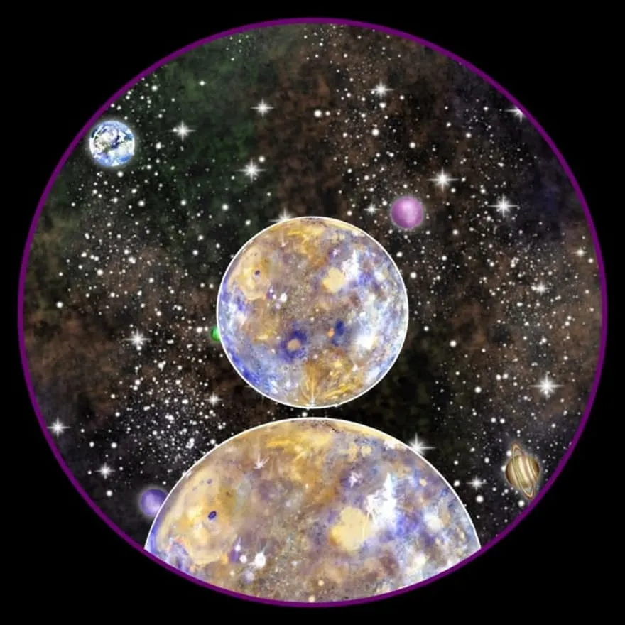 Space PFP #1 (galaxy, planet, stars)