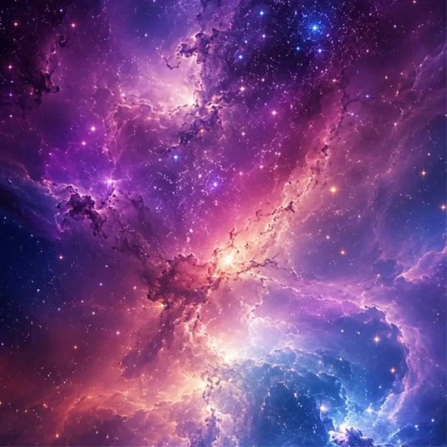 Space PFP #14 (nebula, purple, stars)
