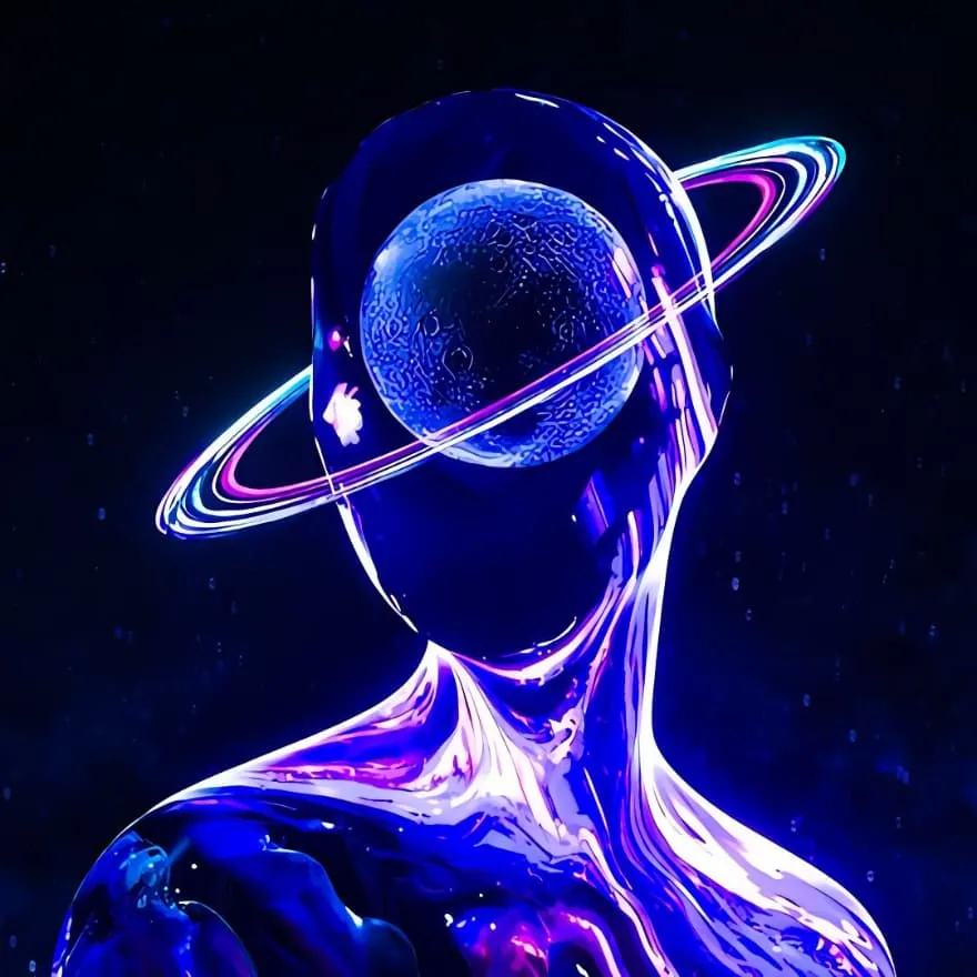 Space PFP #3 (aesthetic, planet, purple)