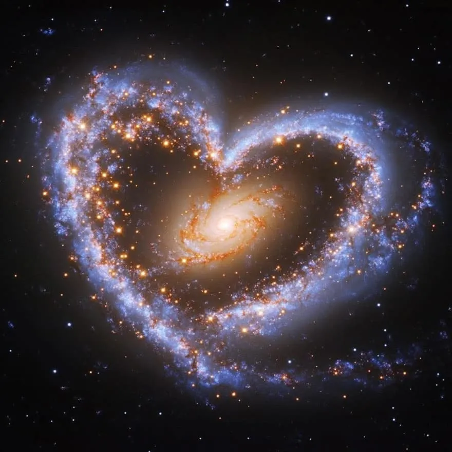 Space PFP #4 (galaxy, heart, stars)