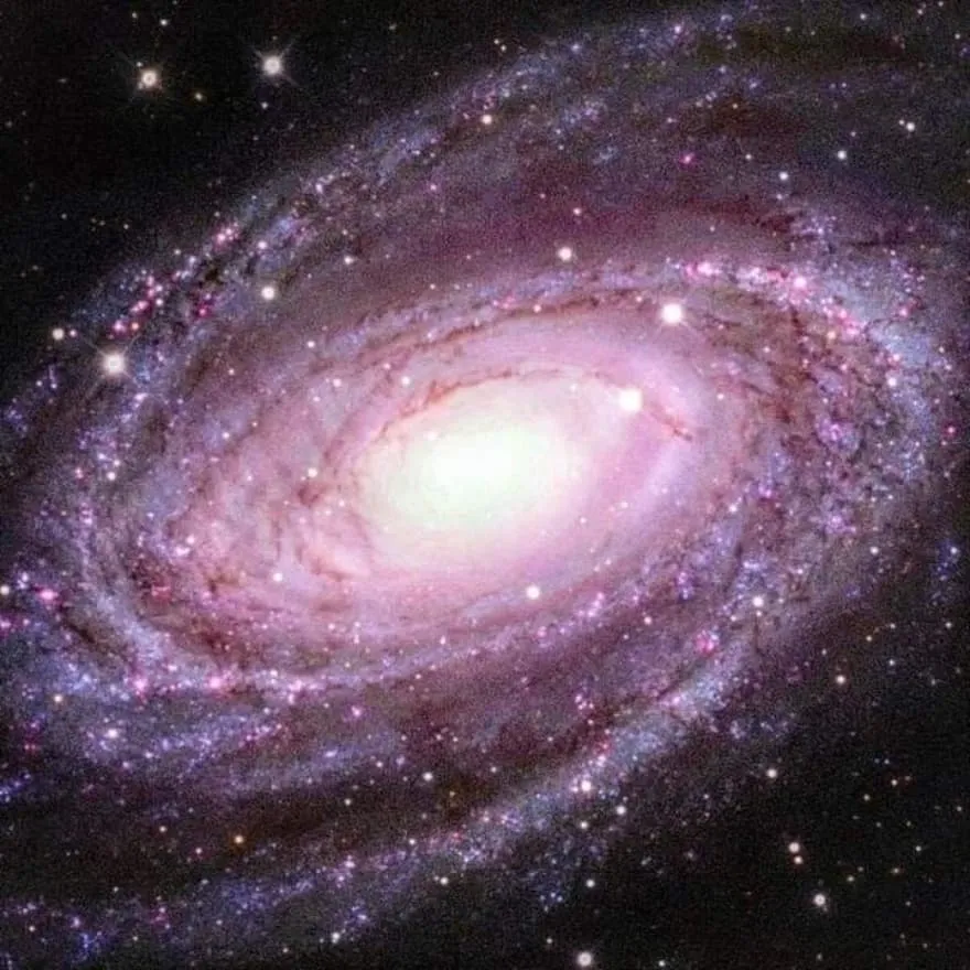 Space PFP #9 (galaxy, pink, stars)