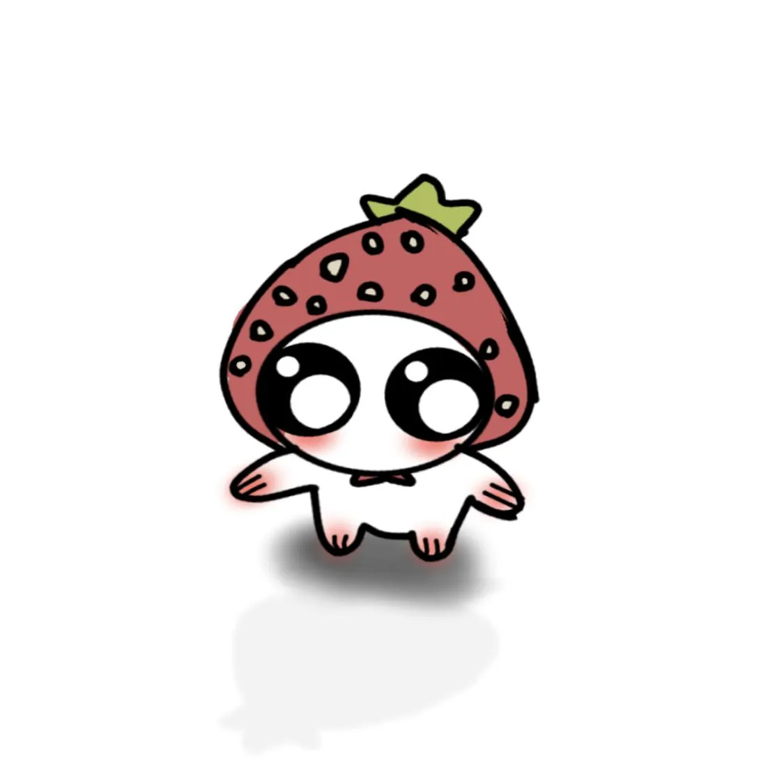 Strawberry PFP #10 (cartoon, cute)