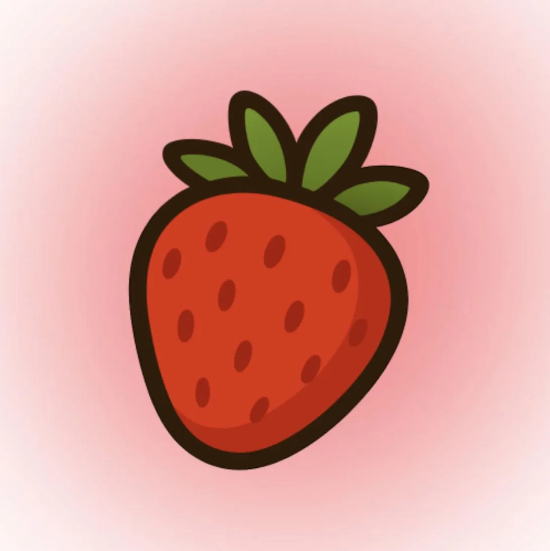 Strawberry PFP #18 (cartoon)