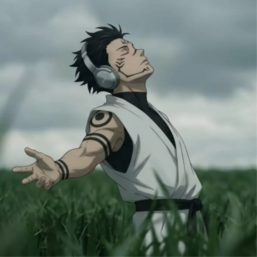 Sukuna PFP #19 (aesthetic, headphones)
