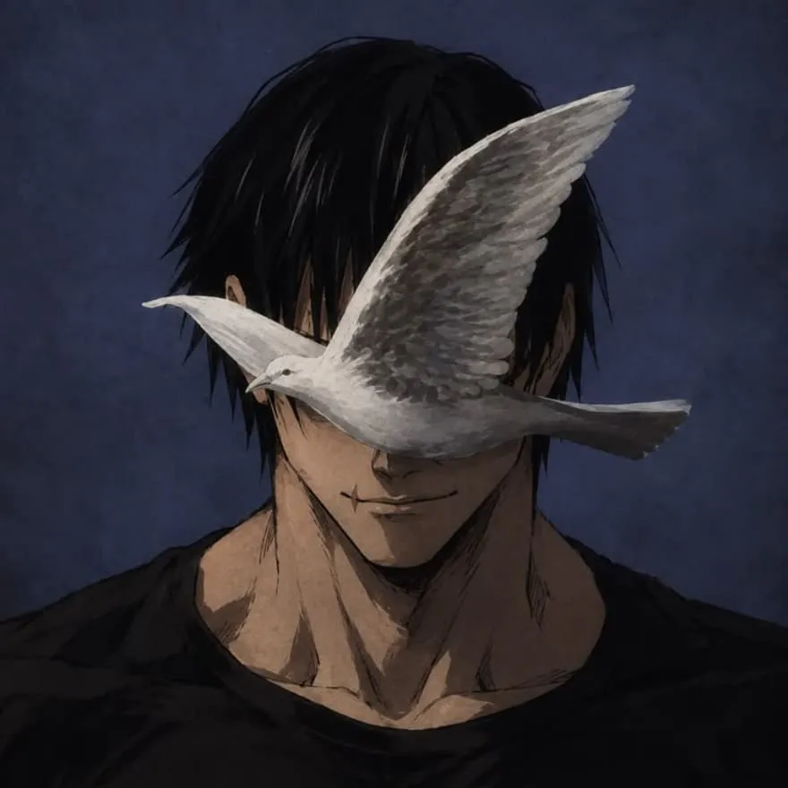 Toji PFP #3 (aesthetic, bird)