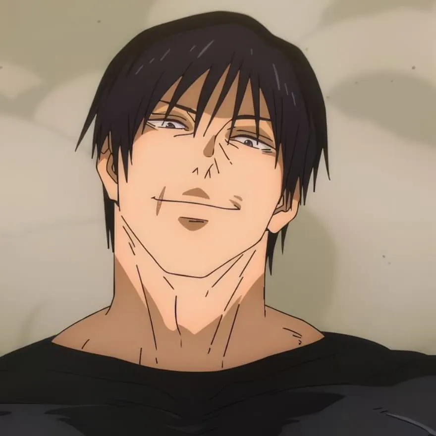 Toji PFP #5 (anime, smiling)