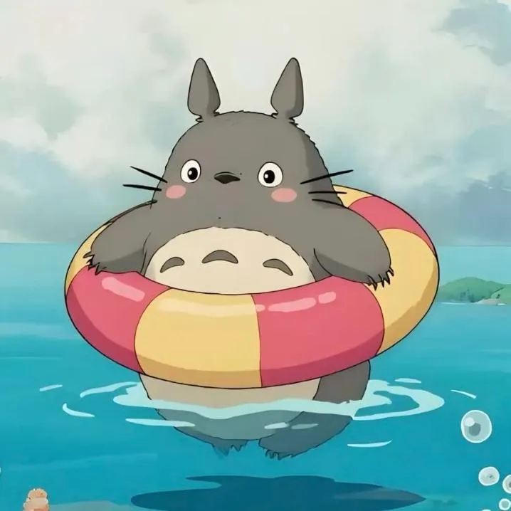 Totoro PFP #14 (blue, cute, funny)
