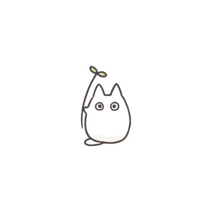 Totoro PFP #16 (cute, drawing)