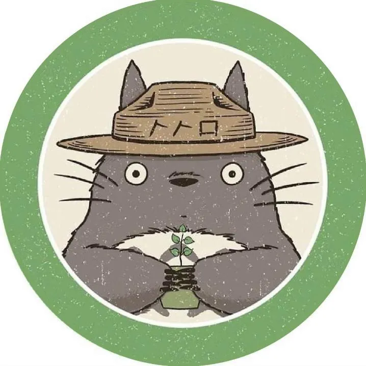 Totoro PFP #2 (cute, green)