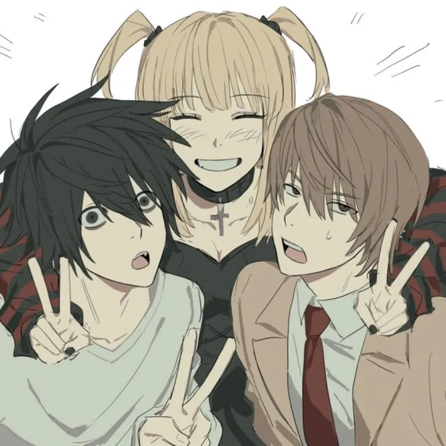 Trio PFP #12 (anime, death note)