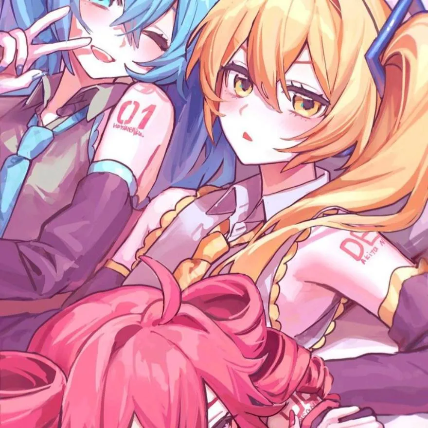 Trio PFP #14 (anime, cute, girl)