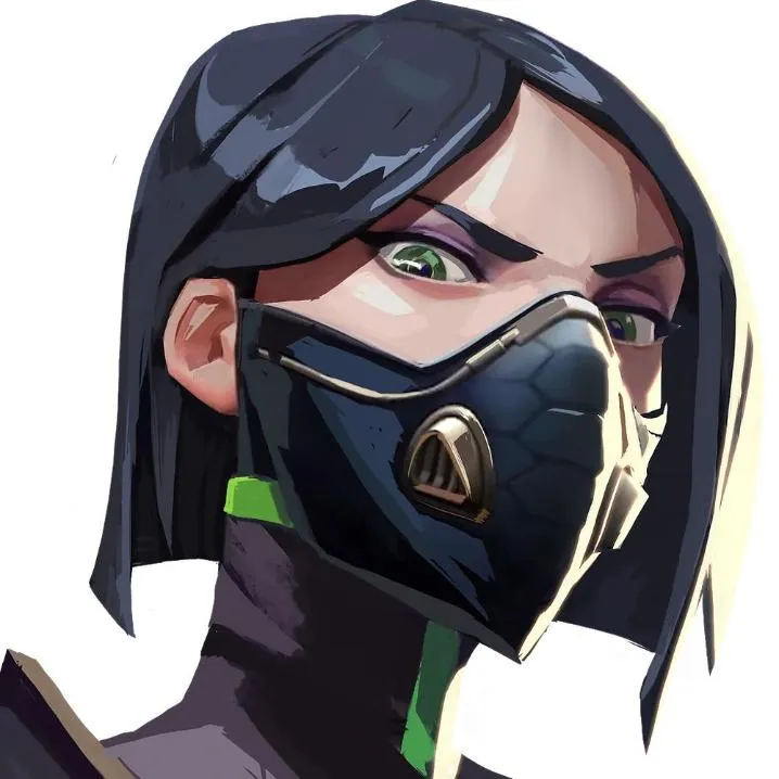 Valorant PFP #16 (mask, viper)