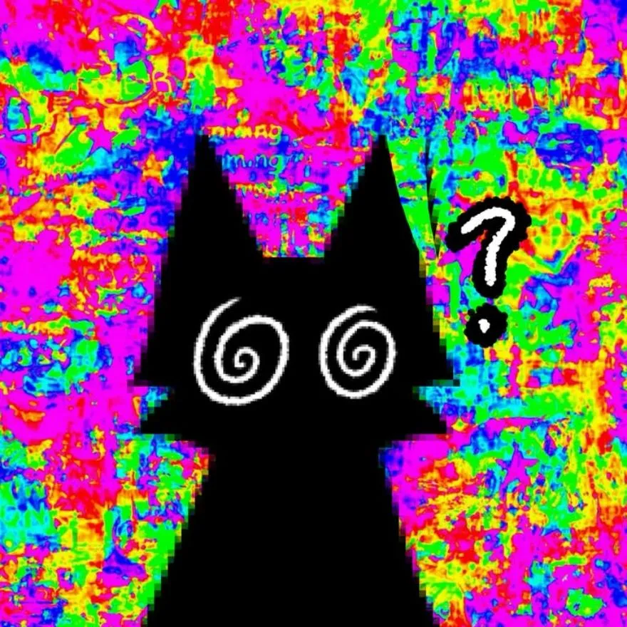 Weird PFP #13 (cat, weirdcore)
